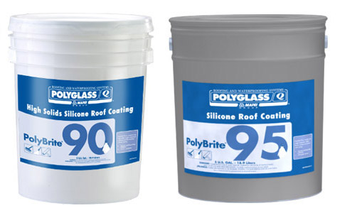 Silicone Roof Coating | PolyBrite 90 & PolyBrite 95
