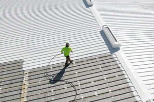 Commercial Roof Tarping Services